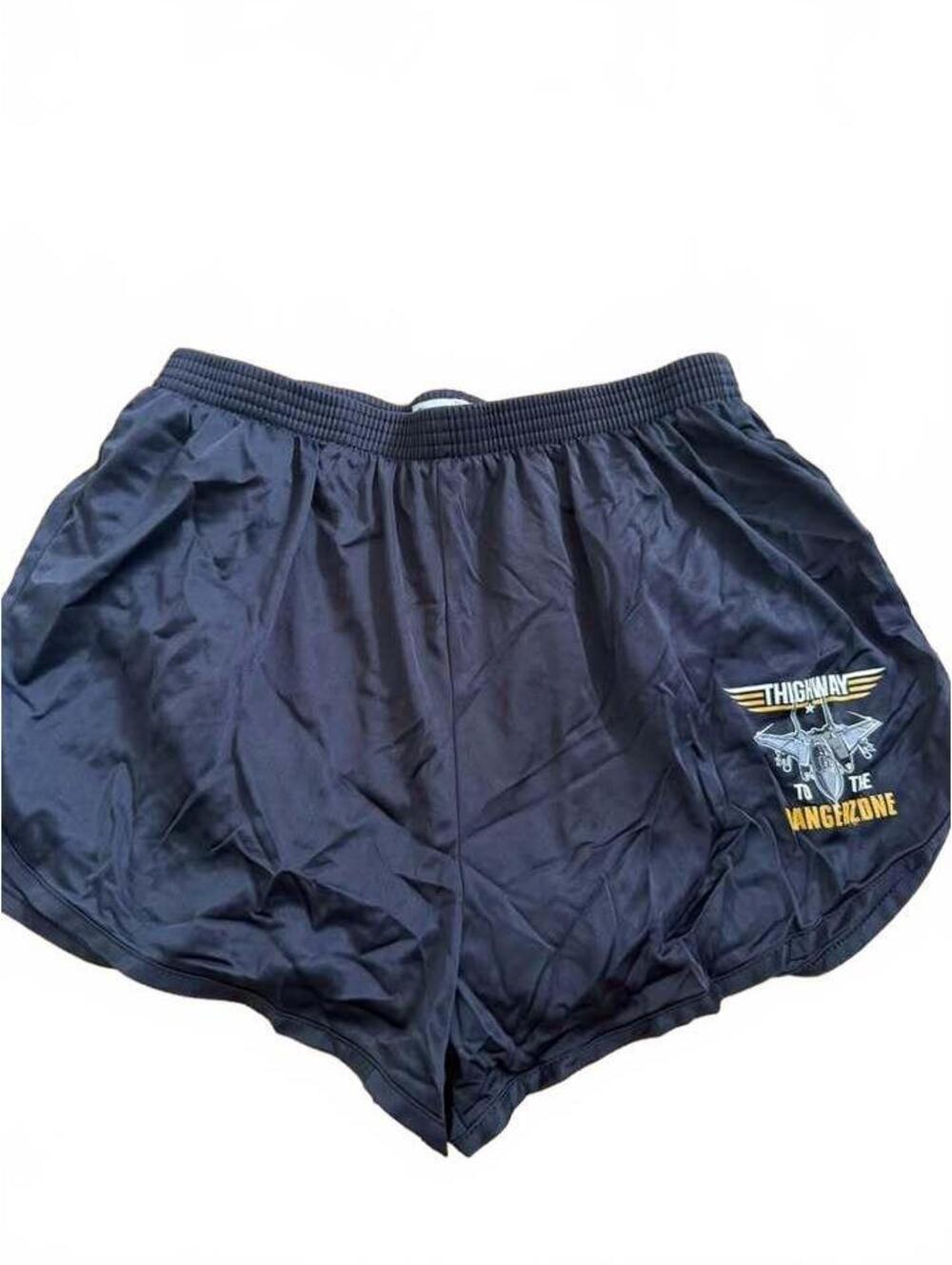 Soffe Silkies Top Gun Danger Zone Running Shorts